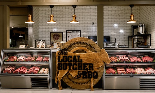 a butcher shop
