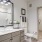 well lit bathroom