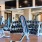 Fitness center with free weights, treadmills and ellipticals.