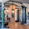 Fitness center with free weights, treadmills and ellipticals.